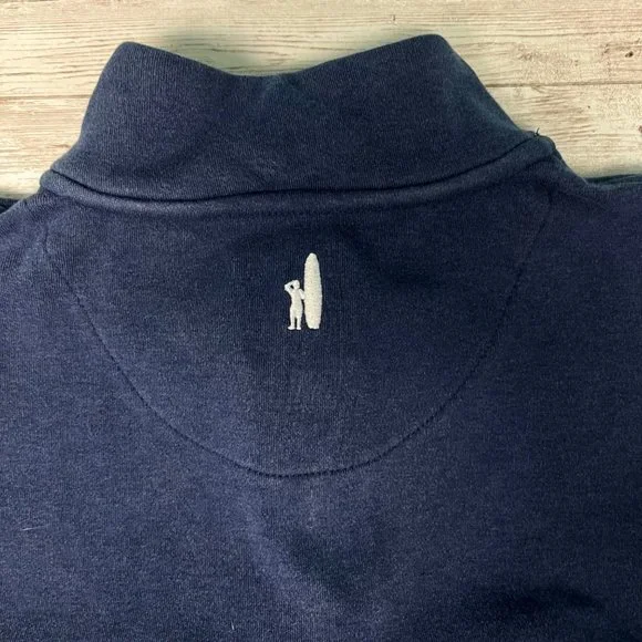 johnnie-O SMALL Mens 1/4 Zip Sully 100% Cotton Thompson Flanagan Sweatshirt - Picture 7 of 10